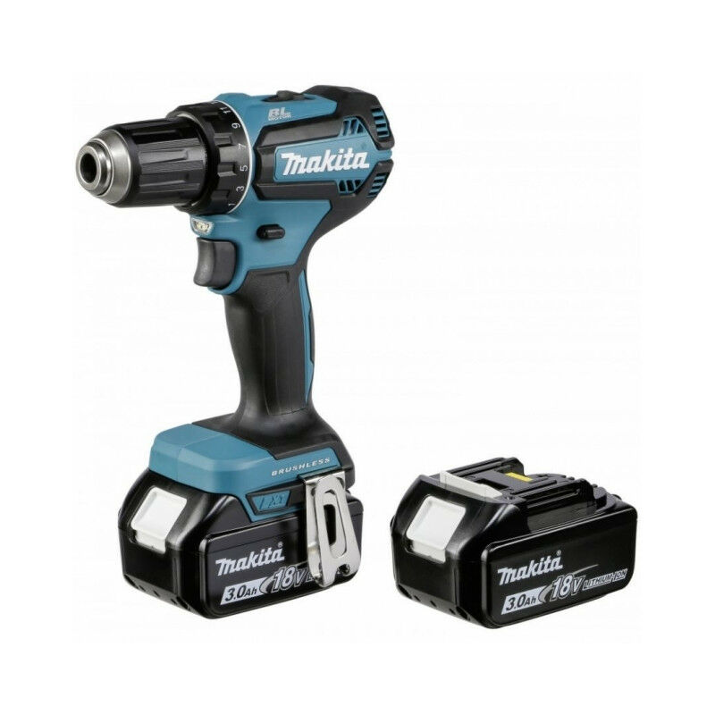 

Makita - Taladro/atornillador Li-Ion 18V LXT 2x3.0Ah - DDF485RFJ