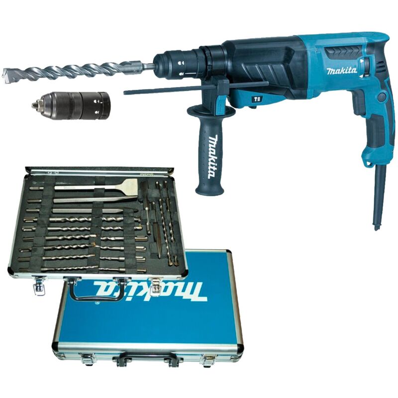 Makita - trapani tassellatore HR2611FT rotostop