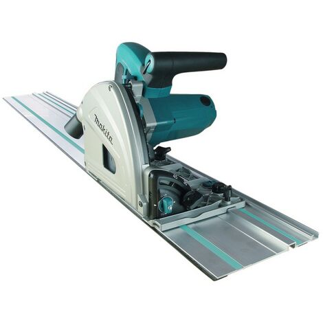 Makita Tauchsäge 165 mm, 1300 W, mit Führungsschiene im MAKPAC - SP6000J1
