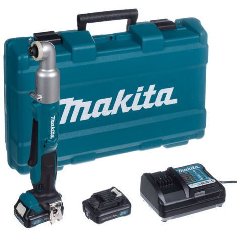 Makita TL064DWAE - Schraubendreher de Schlagschrauber de Winkel CXT de ion de lithium ion de 12 V max. mit 2 Akkus de ion de lithium ion de 2.0 Ah und Ladegerät in einem de Koffer de