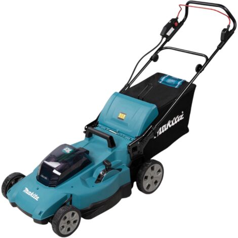 Makita – Tondeuse à batterie 53 cm DLM538Z – 4 en 1 avec mulching – Capacité bac 70L – Surface jusqu'à 700 m² – Moteur BL 2 x 18V
