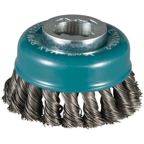 Makita Topfbürste X-LOCK • 80 mm • 0,5 mm