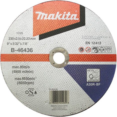 Makita Trennscheibe 230 x 2,5 mm Stahl - B-46436