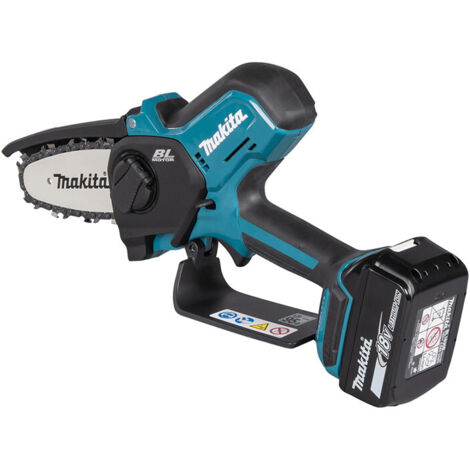 Makita – Tronçonneuse à batterie 18V 10 cm avec 1 batterie 3.0Ah – Poids léger 2 kg – Moteur Brushless – DUC101RF01