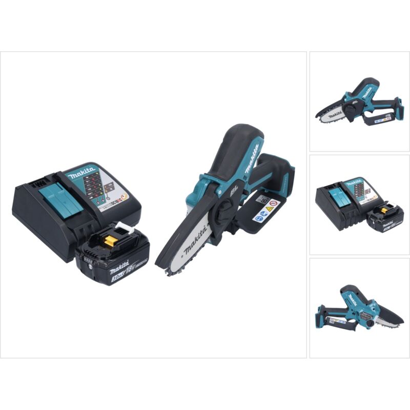 Duc 101 RF01 Trononneuse d'elagage sans fil 18 v 10 cm Brushless + 1x batterie 3,0 Ah + kit chargeur - Makita