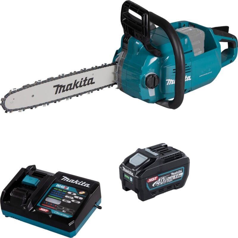 UC011GT101 Tronçonneuse à chaîne sans fil 40V maxi / 1x 5,0 Ah batterie + chargeur - Makita