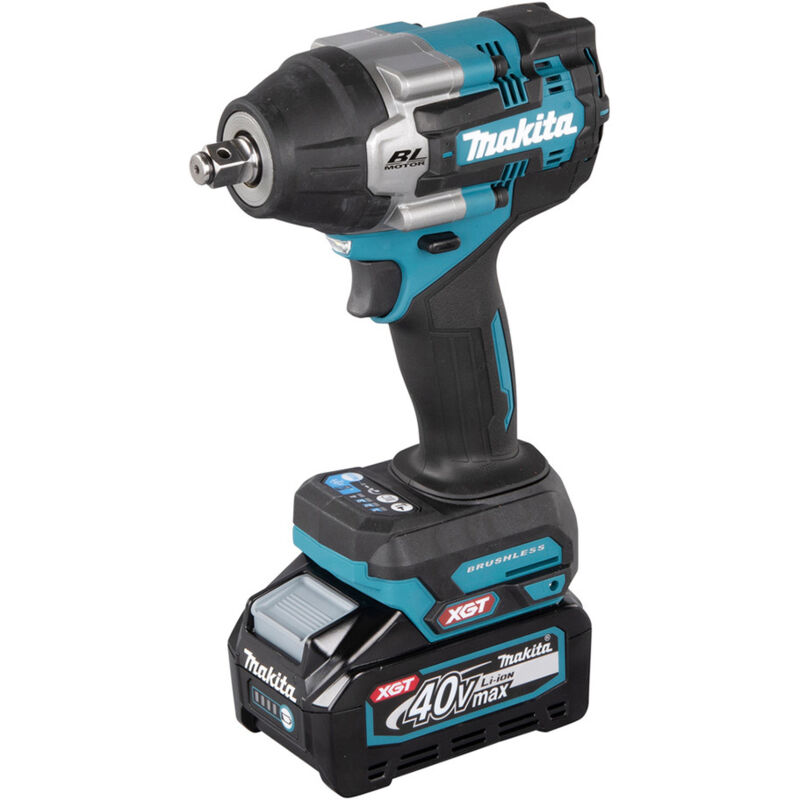 Makita - TW007GM201 Avvitatore ad impulsi 40V xgt Brushless 4.0 Ah
