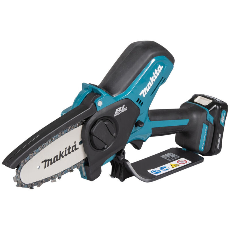 MAKITA UC100DWA Sega a catena manuale 12V 20Ah CXT 100mm (1 batteria e caricabatterie)