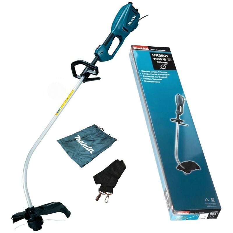 Makita - UR3501 240V Mains Electric Line String Trimmer Grass Strimmer + 10m Cable