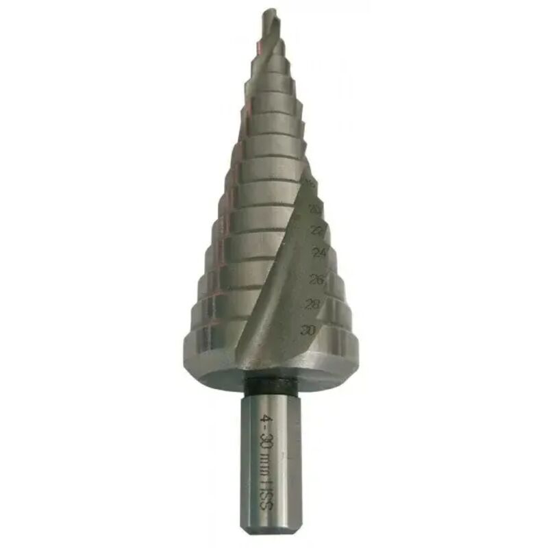 Makita - Utensile conico a gradino con taglienti elicoidali per metallo - 6-37 x 12