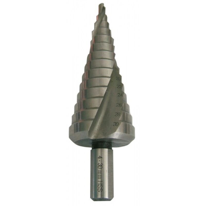 Makita - Utensile conico a gradino con taglienti elicoidali - 6-38 x 12