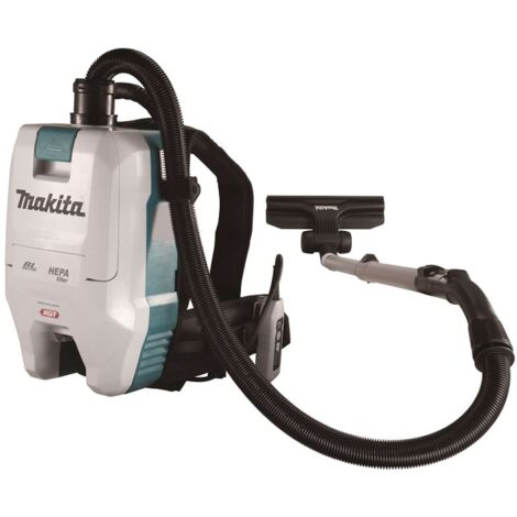 Makita VC008GZ Aspirapolvere a zaino Brushless 40V senza batterie 2L