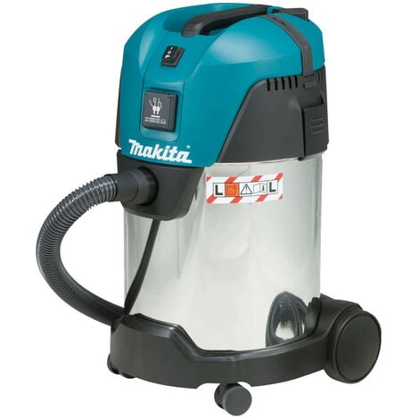 Makita VC3011L/1 110V Vacuum Cleaner Wet and Dry Dust Extractor 28L