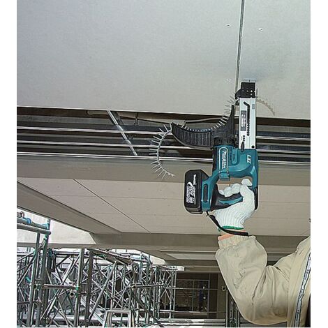 Makita – Visseuse à plaque de plâtre 18V – Moteur Brushless – Vissage rapide en série – Pour cloisons sèches – Sans batterie ni chargeur