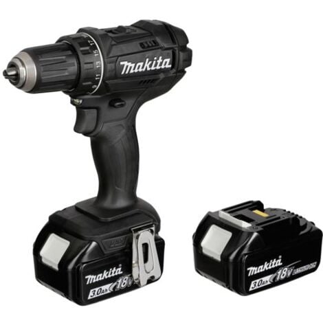 Makita Werkzeug - 18V Akku-Bohrschrauber, 2x 3,0 Ah Akku, Ladegerät DDF482RFEB