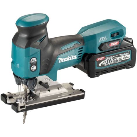 Makita Werkzeug - 40V Akku-Stichsäge, 2x Li-Ion XGT 4,0 Ah, Ladegerät JV001GM201
