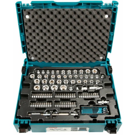 Makita Werkzeug-Set 120 tlg. im MAKPAC, E-08713