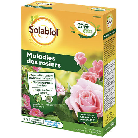 Maladies des rosiers 400g - Solabiol