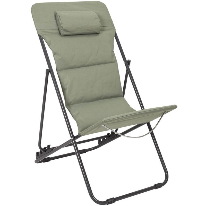 Malam - Chilienne avec Têtière Tissu Kaki