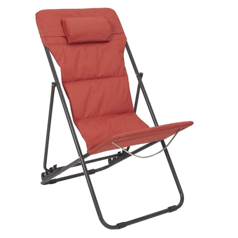 Malam - Chilienne avec Têtière Tissu Terracotta