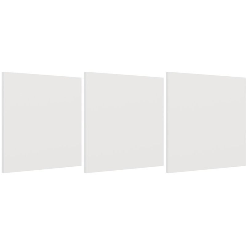 MALAX - 3x portes pour étagères malax, tip-on, blanc MALAX - 3x portes pour étagères malax, tip-on, blanc