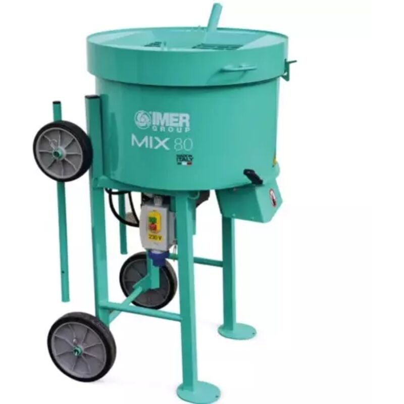 Imer - Malaxeur autonome monophasé kW mix 80