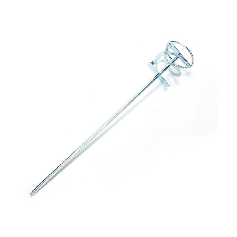 Malaxeur, Tige malaxeur double hélices, Mélangeur 120 mm, Longueur 500mm, Agitateur hélicodal
