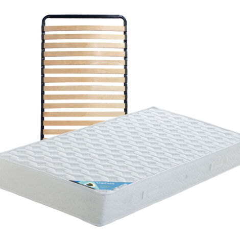MALDIVES - Pack Matelas + Lattes 80x200