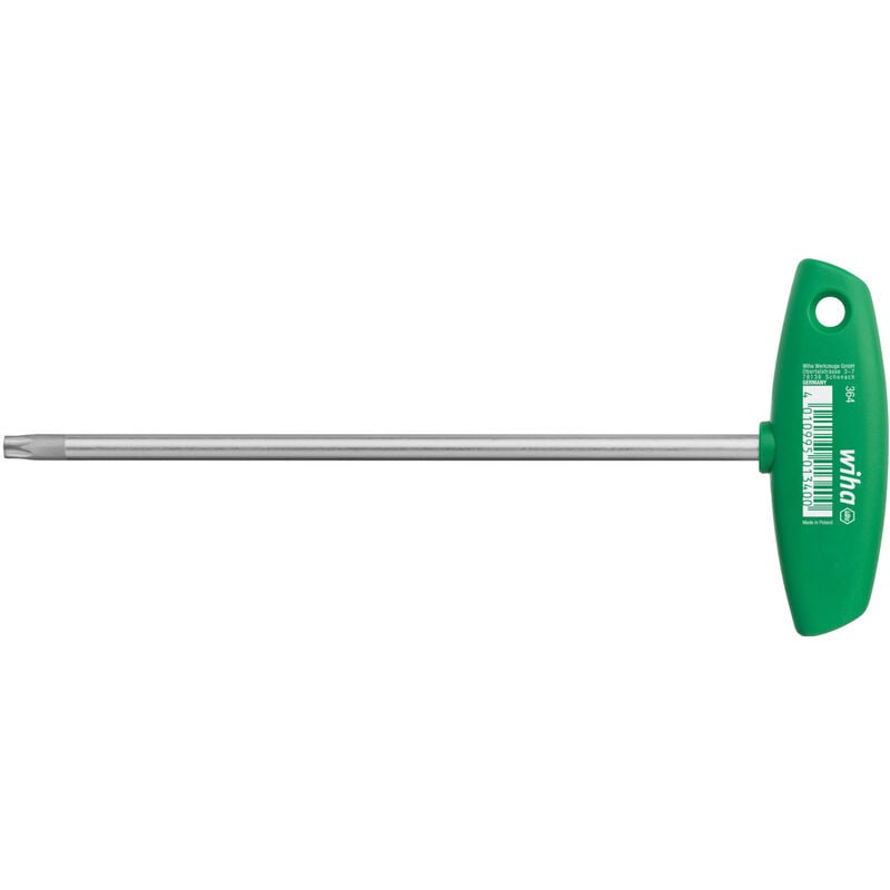 Wiha - L-key with T-handle torx® matt chrome-plated T25 (01334)