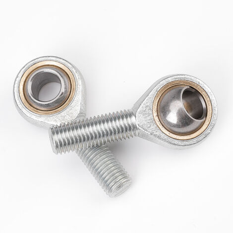 Male Thread, Straight Thread, Rod End, Spherical Bearing, Bronze Liner, Performance Rod End - M8 (2 Pack)