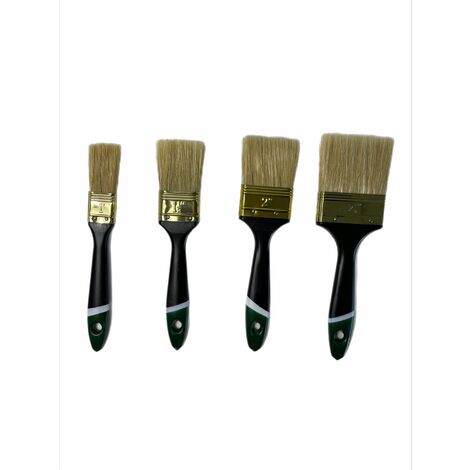 Malerpinsel Lasur Pinsel 24 tlg Set Flachpinsel 25/38/50/63 mm je 6