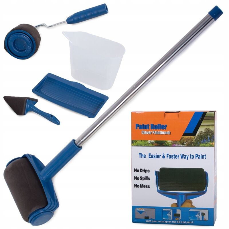 Tresice France Malerrroller Set Blau (24) Gabb