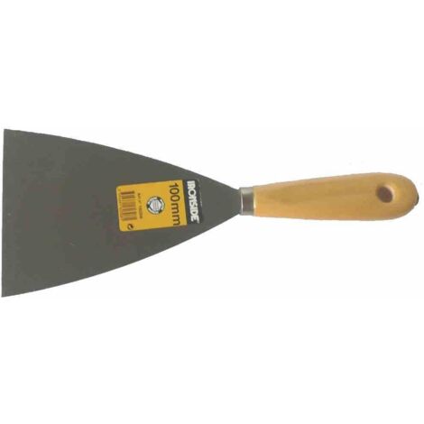 Malerspachtel 100mm mit Holzgriff