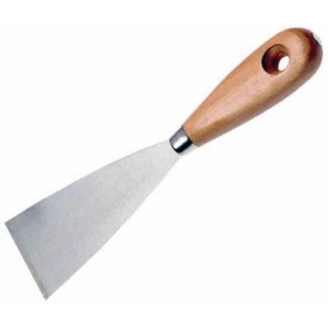 Malerspachtel 40mm mit Holzgriff