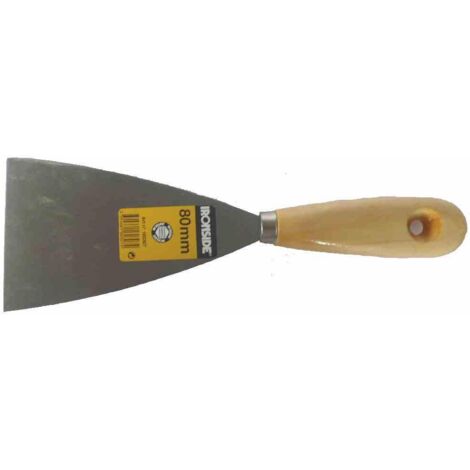 Malerspachtel 80mm mit Holzgriff