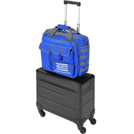 MALETA ALUMINIO 4 RUEDAS + BOLSO 198154