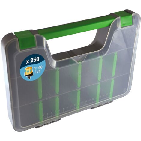 Maleta de 250 goteros 60 l-h max