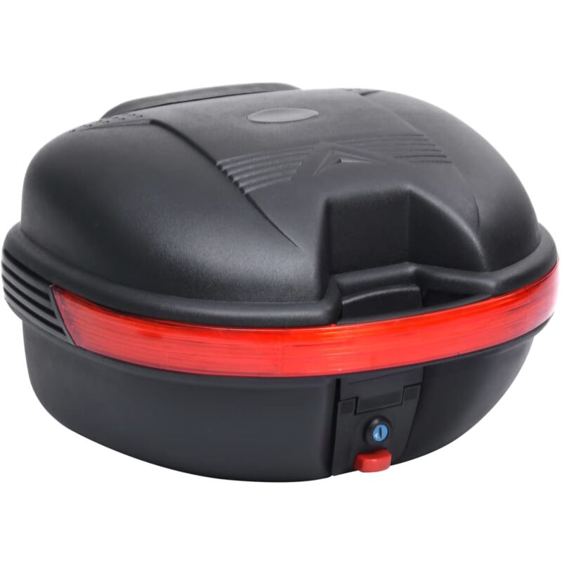 

vidaXL Maleta para motos con capacidad para un casco 26 L - Negro
