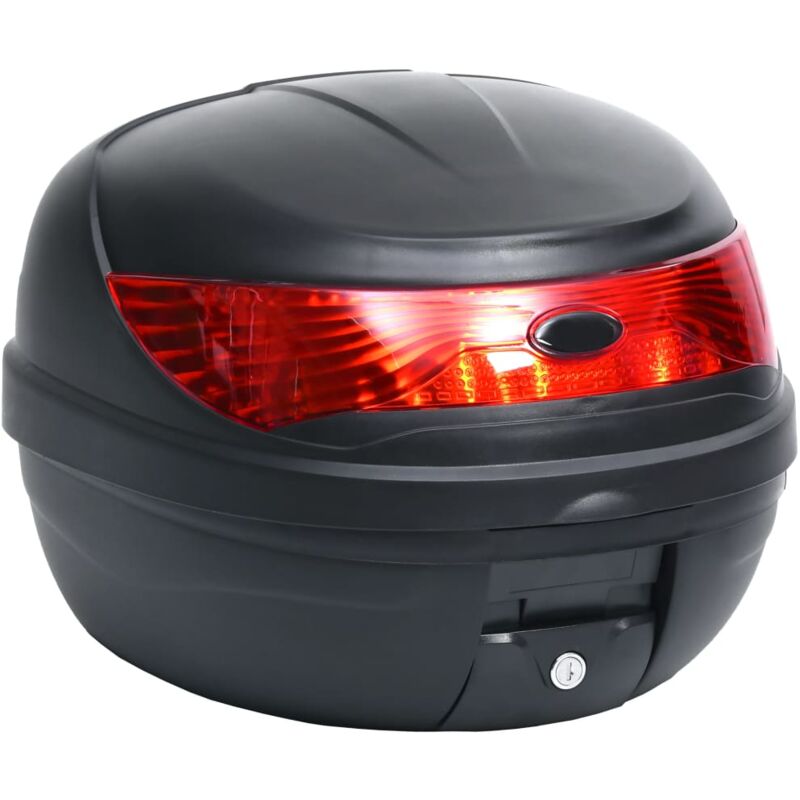 

vidaXL Maleta para motos con capacidad para un casco 35 L - Negro