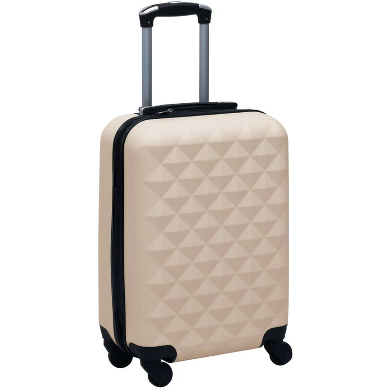 

Happyshopping - Maleta rigida con ruedas ABS dorado