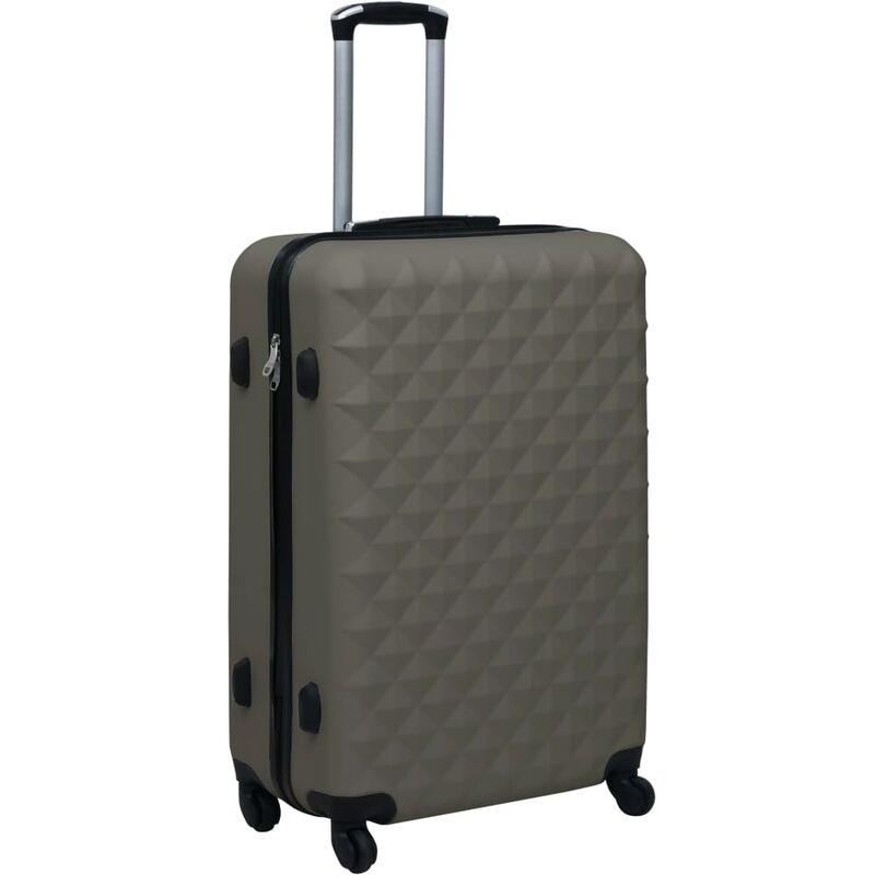 

vidaXL Maleta rígida con ruedas ABS gris antracita - Antracita
