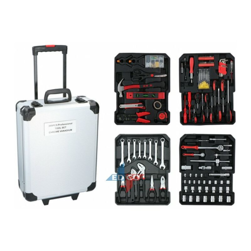 

Maleta trolley de herramientas 187 piezas