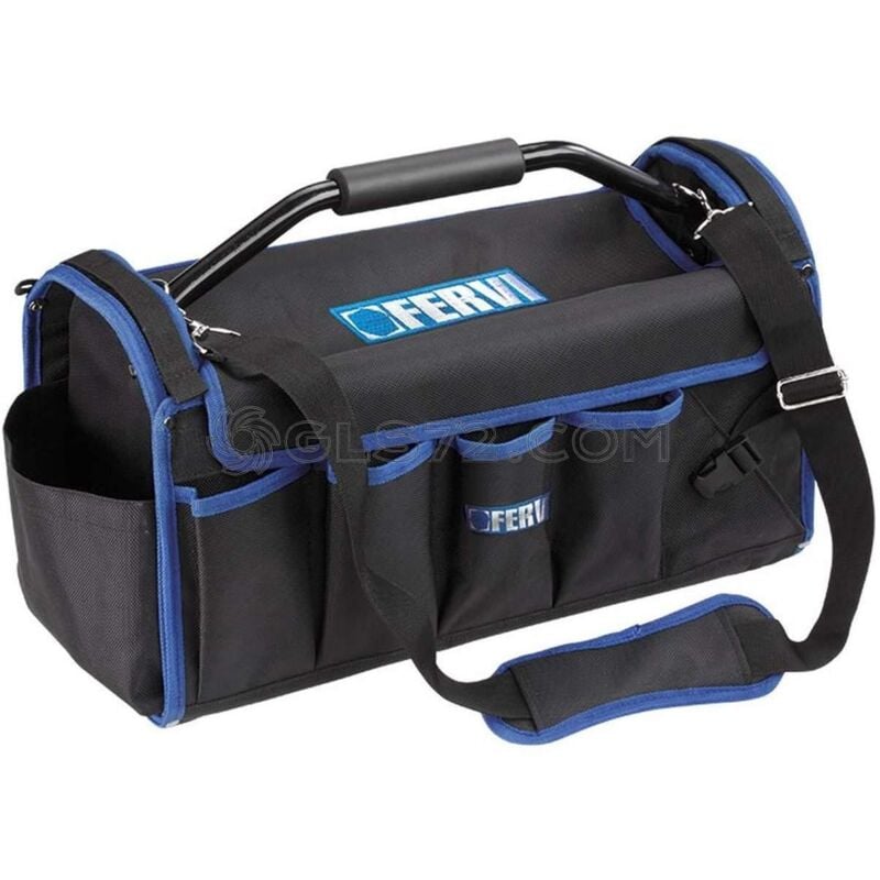 

BOLSA MALETA MALETIN PORTA HERRAMIENTAS TOOL BAG 19 BOLSILLOS 0395 - Fervi