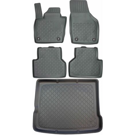 Maletero ARISTAR 193206G + Alfombrillas ARISTAR 603206 - Audi Q3 I SUV desde 08.2011-06.2018, espacio para pies delantero AV2 - INSTALADO