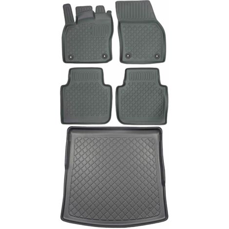 Maletero ARISTAR 193294G + Alfombrillas ARISTAR 603293 - Skoda Kodiaq SUV desde 03.2017, pie AV2 delantero - INSTALADO