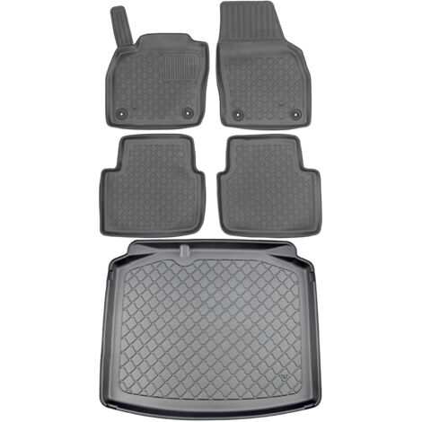 Maletero ARISTAR 193298G + Alfombrillas ARISTAR 603298 - Skoda Scala Hatchback desde 04.2019, espacio para pies delantero AV2 - INSTALADO