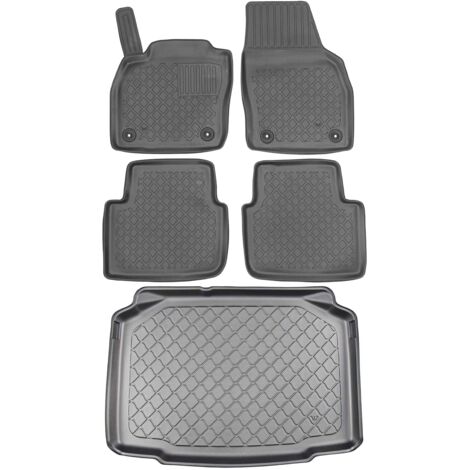 Maletero ARISTAR 193299G + Alfombrillas ARISTAR 603298 - Skoda Kamiq SUV desde 09.2019, espacio para pies delantero AV2 - INSTALADO