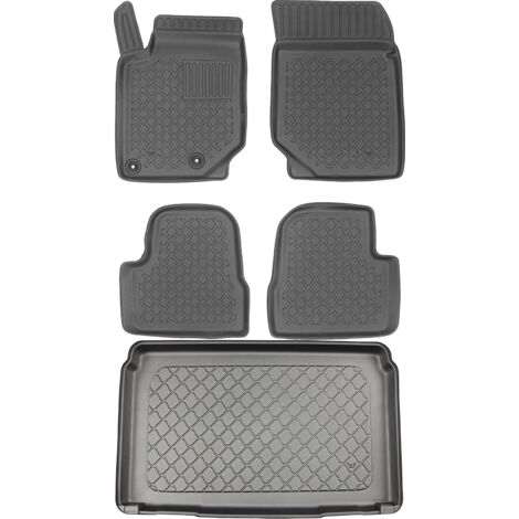 Maletero ARISTAR 193577G + Alfombrillas ARISTAR 603577 - Peugeot 208 II Hatchback desde 06.2019, espacio para los pies del conductor CP2 - INSTALADO