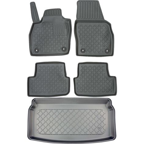 Maletero ARISTAR 194104G + Alfombrillas ARISTAR 603425 - Audi A1 II Sportback Hatchback desde 07.2018, espacio para pies delantero AV2 - INSTALADO