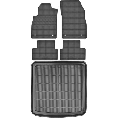 Maletero MAX-MAT 910105 + Alfombrillas MOTOHOBBY 160103 - Chevrolet Cruze Kombi desde 2012, OP espacio para pies delantero - Instalado